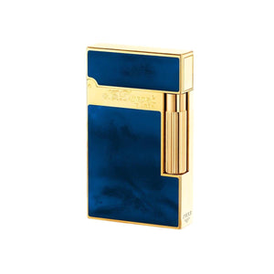 ST Dupont Ligne 2 Golden Blue Lighter 016134