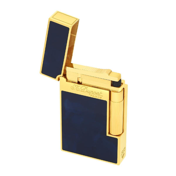 ST Dupont Ligne 2 Golden Blue Lighter 016134
