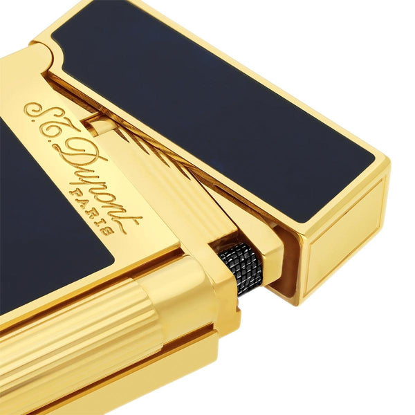 ST Dupont Ligne 2 Golden Blue Lighter 016134