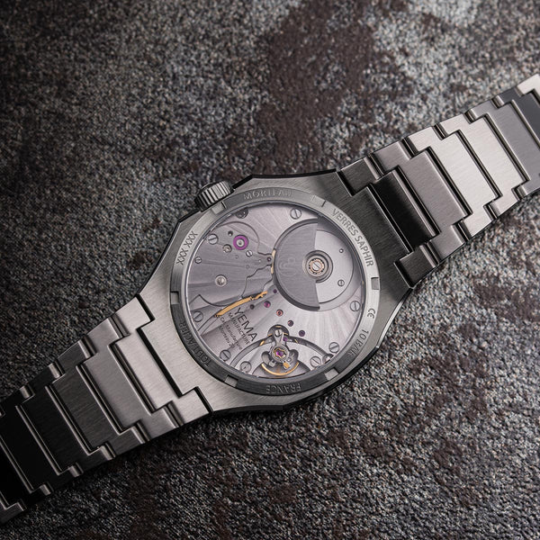 Yema Wristmaster Slim Limited Edition 76.24.06.SN.M Caseback