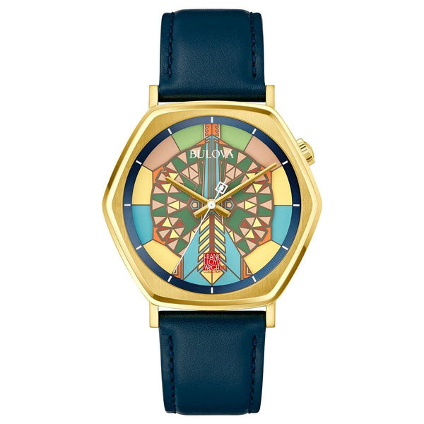 Bulova Frank Lloyd Wright Imperial Hotel 97A177