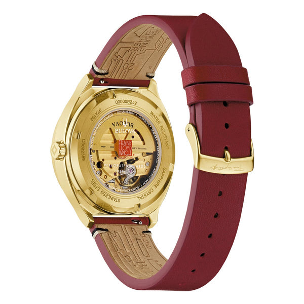 Bulova Frank Lloyd Wright USONIA Caseback
