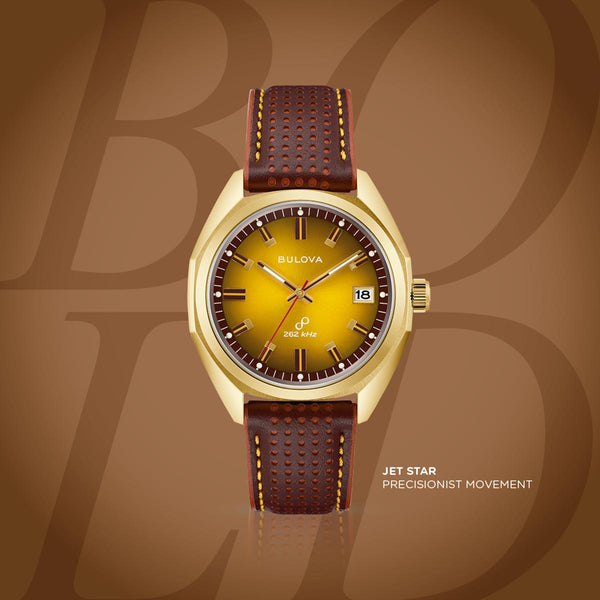 Bulova Classic Jet Star Watch 97B214
