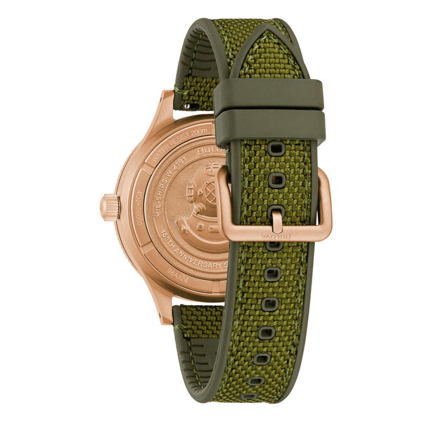 Bulova Mil Ships Bronze Special Edition Caseback