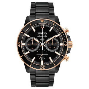 Bulova Marine Star Chronograph 45mm Watch 98B302