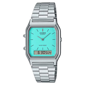 Casio Vintage tiffany blue Watch AQ230A-2A2