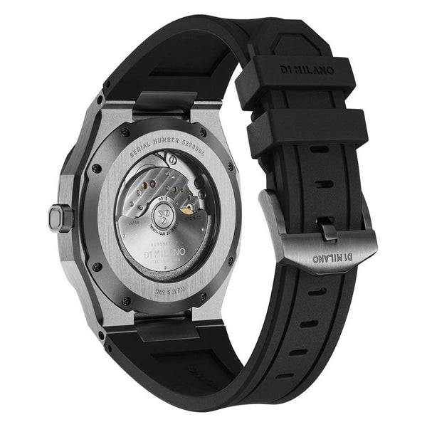 D1 Milano Automatic 41.5mm Retro Blue Watch D1-ATRJ11