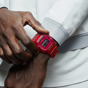 G-Shock Skeleton Red Jelly Watch DW-5600SB-4