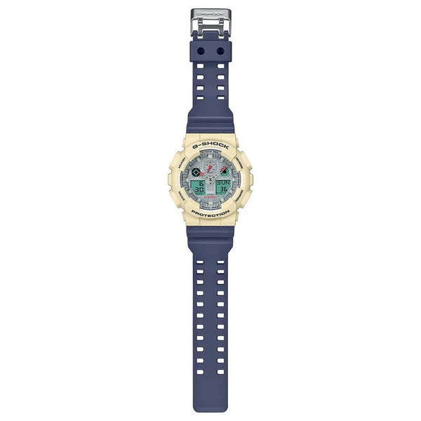G-Shock Retro Colour Edition Watch GA-100PC-7A2