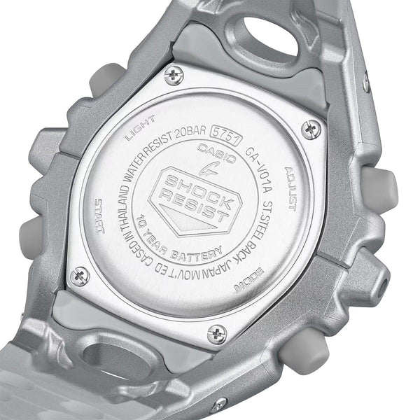 G-Shock GA-V01 Silver Caseback