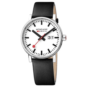 Mondaine Big Date 40mm Watch MSE.40210.LB