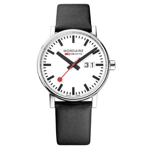 Mondaine Big Date 40mm Watch MSE.40210.LB