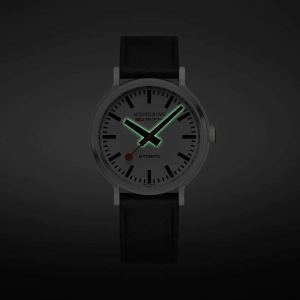 Mondaine Original Automatic 41mm Watch MST.4161B.LBV