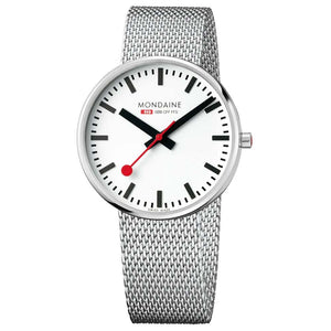 Mondaine Backlight 42mm Watch MSX.4211B.SM - Scarce & Co