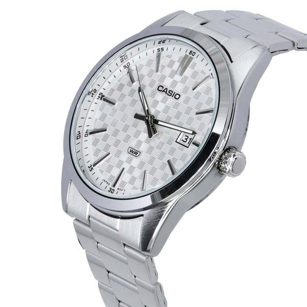 Casio Classic Analog Silver Watch MTP-VD03D-7A