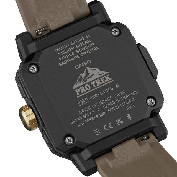 Casio Pro Trek Yosemite Watch Caseback