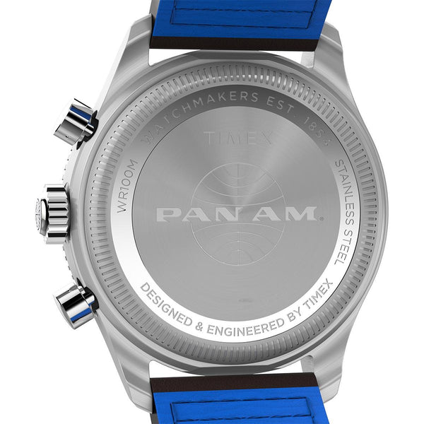 Timex Fly Back Chronograph x Pan Am Backcase