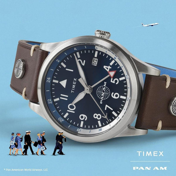 Timex x Pan Am GMT Watch TW2W97300