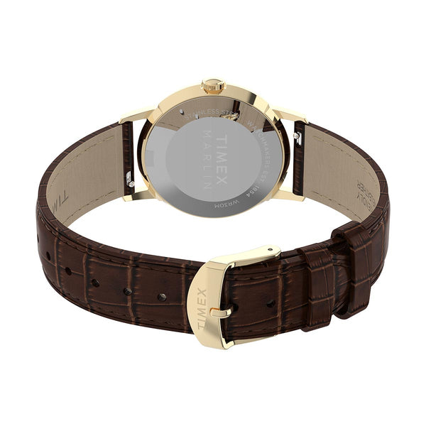 Timex Marlin Quartz 34mm Caseback & Strap