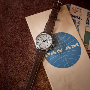 Timex x Pan Am Waterbury Chronograph Watch TW2Y38700