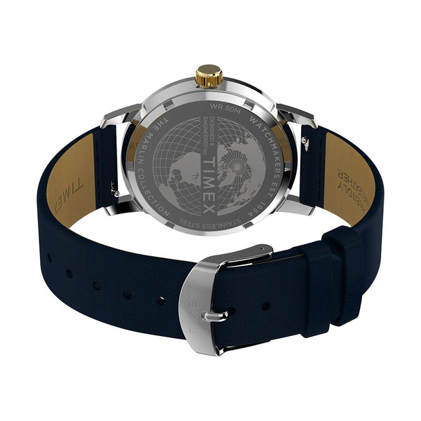 Timex Marlin Quartz GMT Caseback & Strap