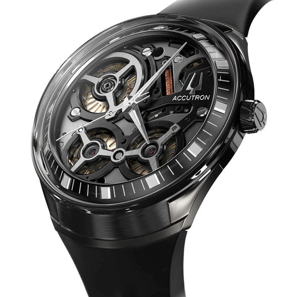 Accutron DNA Electrostatic Black Watch 2ES8A003