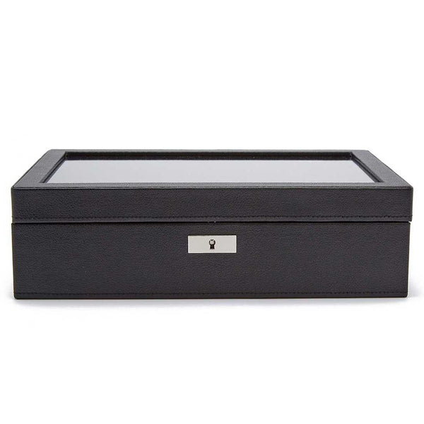 Wolf Roadster Black 10 Piece Watch Box 477556