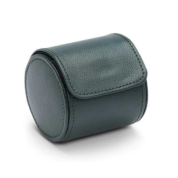 Wolf British Racing Green Single Watch Roll 529081