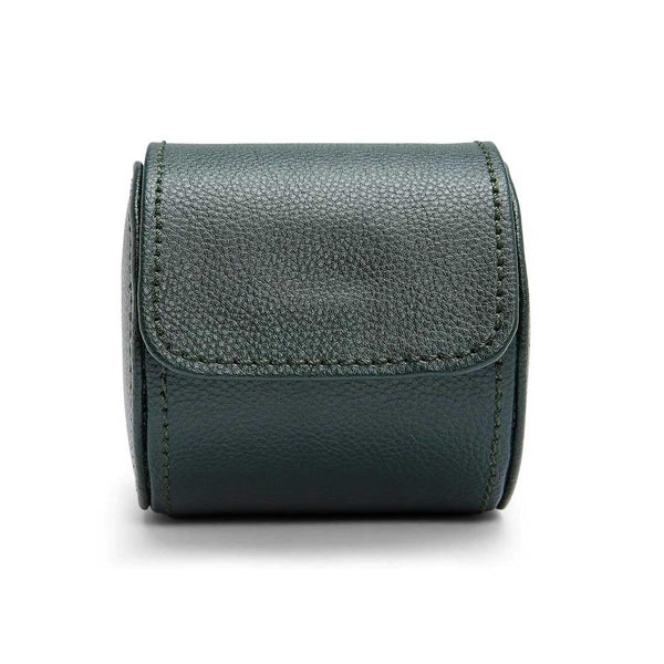 Wolf British Racing Green Single Watch Roll 529081