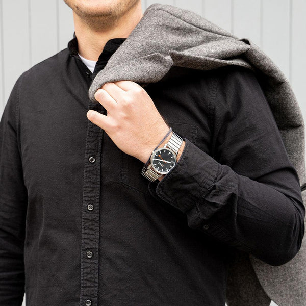 Mondaine Classic 40mm Watch A660.30360.16SBW