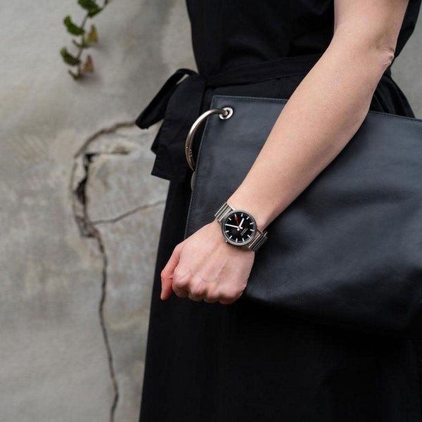 Mondaine Classic 40mm Watch A660.30360.16SBW