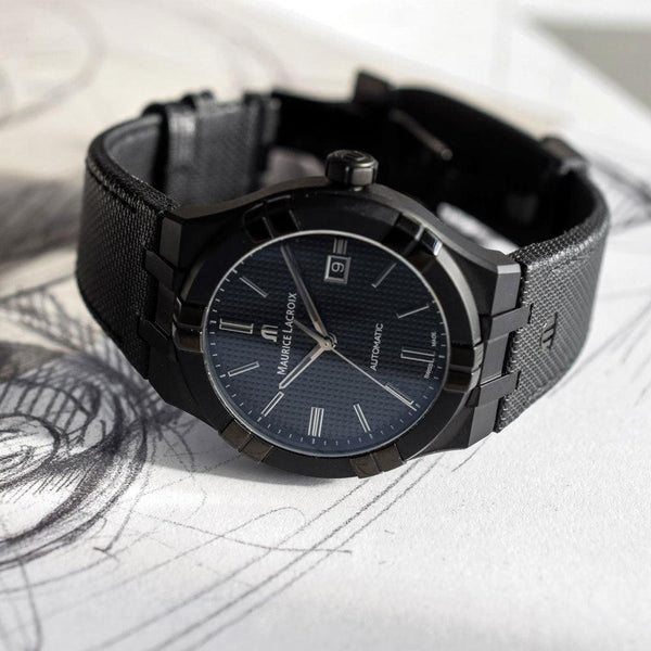 Maurice Lacroix Aikon Black Automatic Watch AI6008-PVB01-330-1