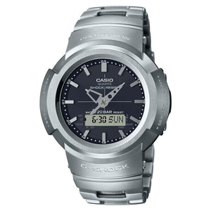 G-Shock Full Metal Silver Black Watch AWM-500D-1A