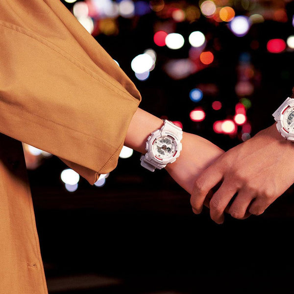 Baby-G Genuine Diamond Index Ladies Watch  BA-110DDR-7A