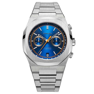 D1 Milano Chronograph 41.5mm Blue Watch D1-CHBJ09