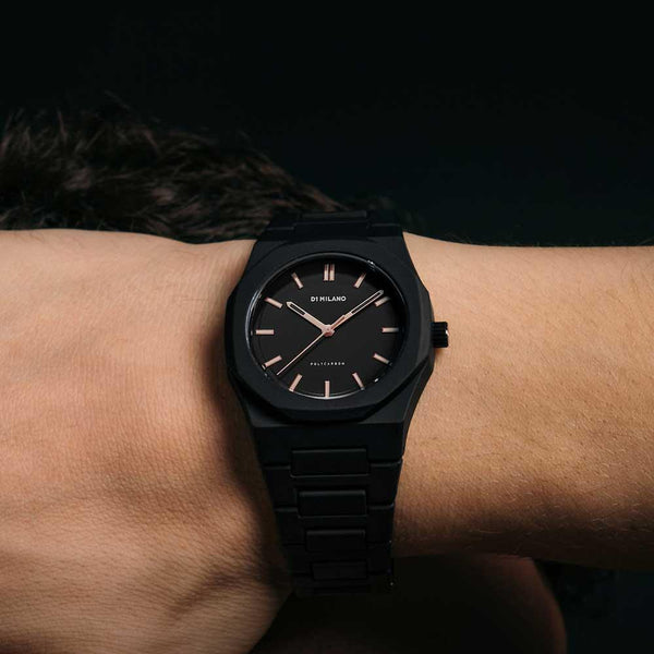 D1 Milano Polycarbon 40.5mm Watch D1-PCBJ12