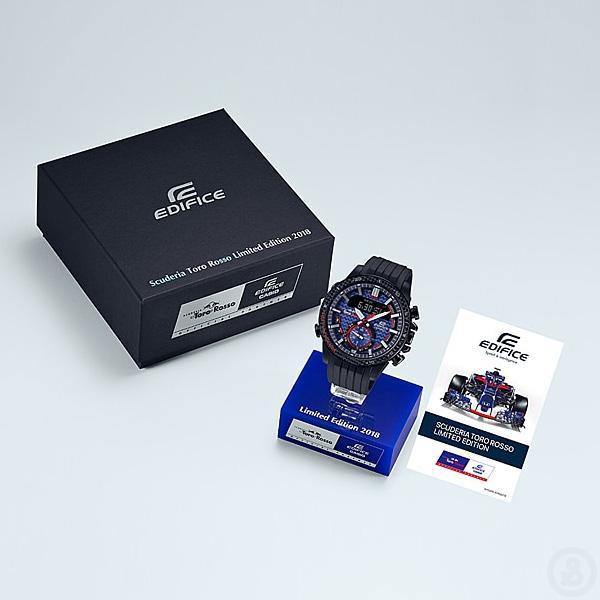 Edifice Toro Rosso Watch ECB-800TR-2A