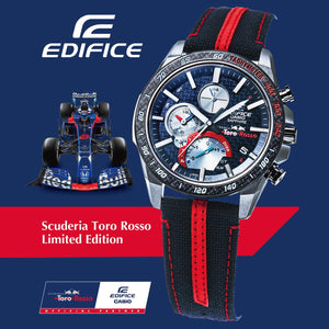 Edifice x Scuderia Toro Rosso Watch EQB-1000TR-2A - Scarce & Co