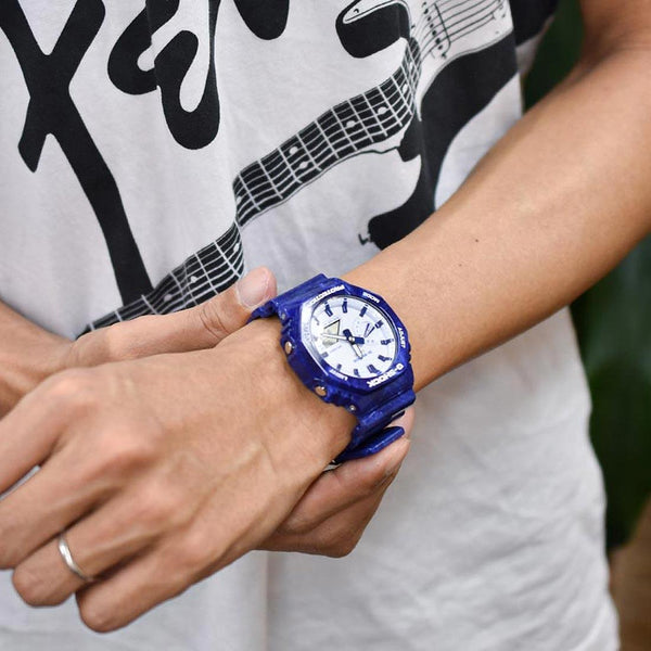 G-Shock Chinese Porcelain Edition Watch GA-2100BWP-2A