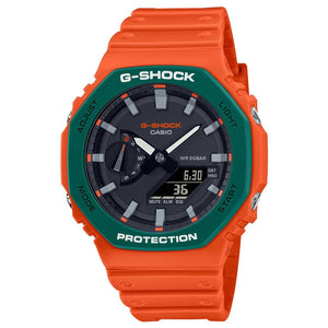 G-Shock Spirit Orange Green Colors Watch GA-2110SC-4A