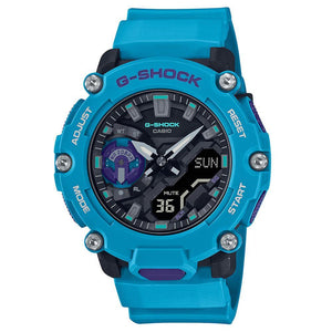 G-Shock Carbon Core Turquoise Watch GA-2200-2A