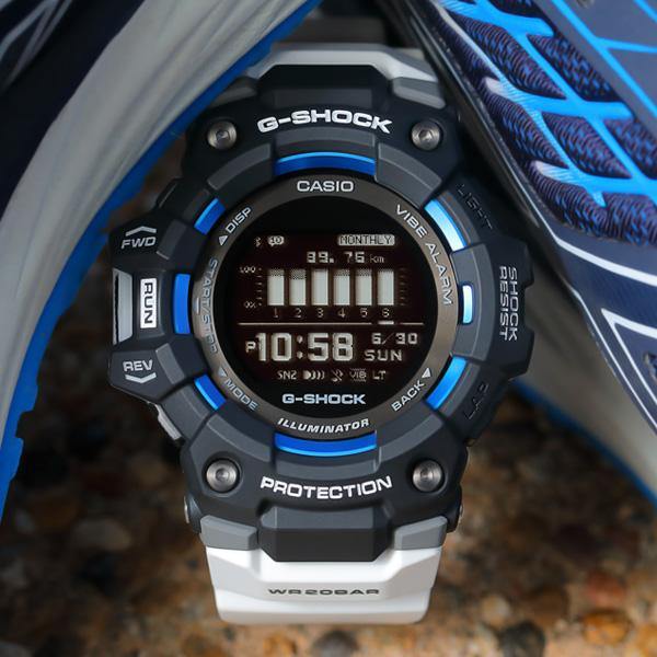 G Squad Gbd Gbd 100 Battery Life Casio G-Shock Men's Watch GBD-100