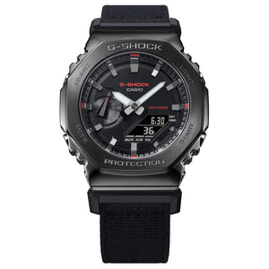 G-Shock Metal Clad Black Fabric Band Watch GM-2100CB-1A