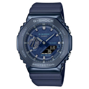 G-Shock Metal Clad Blue Watch GM-2100N-2A