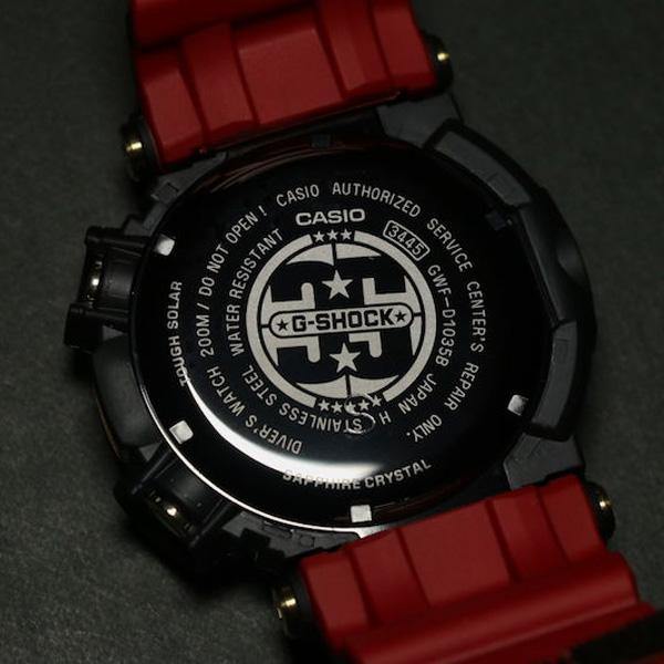 G-Shock Frogman 35th Gold Tornado Watch GWF-D1035B-1 - Scarce & Co