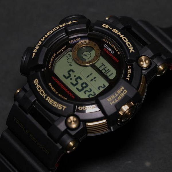 G-Shock Frogman 35th Gold Tornado Watch GWF-D1035B-1 - Scarce & Co