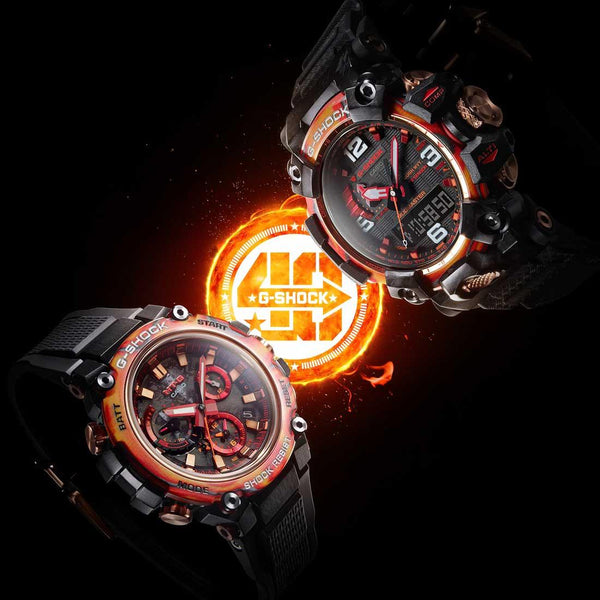G-Shock MT-G 40th Flare Red Watch MTG-B3000FR-1A