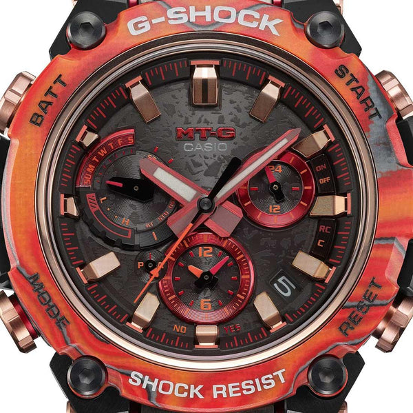 G-Shock MT-G 40th Flare Red Watch MTG-B3000FR-1A