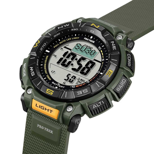 Casio Pro Trek Green Watch PRG-340-3