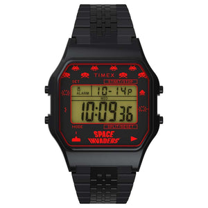 Timex T80 x Space Invaders Black Watch TW2V30200